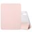 Mobigear Tri-Fold Gel iPad 11 (2025) Hoes TPU,Kunstleer Bookcase + Stylus Houder - Roze