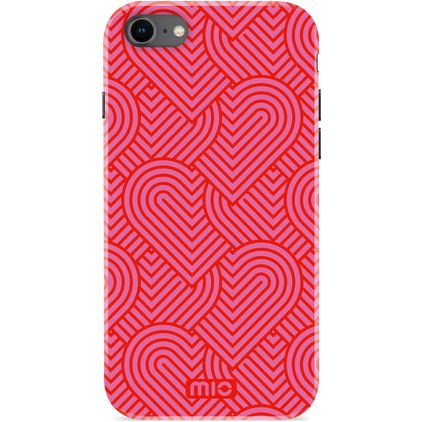 MIO iPhone SE (2020) MagSafe Hoesje Hardcase Backcover - Wild Hearts