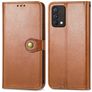 Mobigear Snap Button Realme GT Master Edition Hoesje Bookcase Portemonnee - Bruin