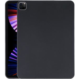 Mobigear Basics Dunne iPad Pro 12.9 Inch (2020) Hoes Flexibel TPU Backcover - Zwart