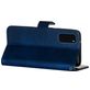 Mobigear Zipper Samsung Galaxy S20 Hoesje Bookcase Portemonnee - Blauw