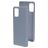 Mobiparts Samsung Galaxy A71 Siliconen Hoesje Backcover - Royal Grey
