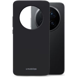 Mobilize Rubber Gelly HONOR Magic 8 Pro Hoesje Flexibel TPU Backcover - Zwart