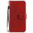 Mobigear Flowers OPPO A54 5G Hoesje Bookcase Portemonnee - Rood