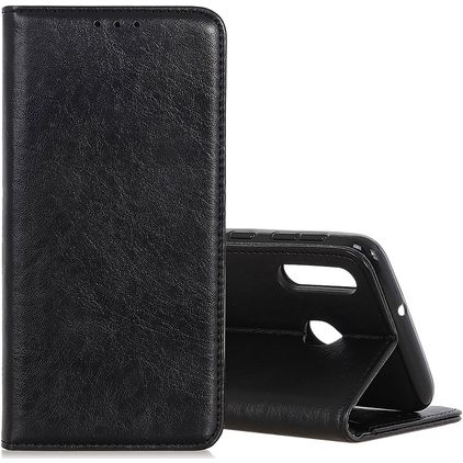 Mobigear Classic Elegance Samsung Galaxy A40 Hoesje Bookcase Portemonnee - Zwart