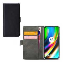 Mobilize Classic Gelly Wallet Motorola Moto G9 Plus Hoesje Bookcase Portemonnee - Zwart