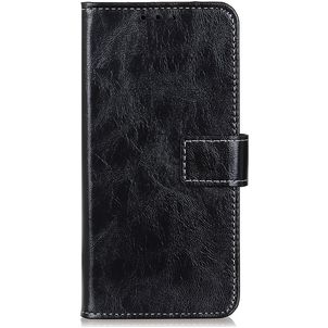 Mobigear Basic Xiaomi 12 Pro Hoesje Bookcase Portemonnee - Zwart