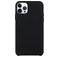 Mobigear Rubber Touch iPhone 15 Pro Siliconen Hoesje Backcover - Zwart