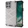 Mobigear Honeycomb iPhone 12 Pro Max Hoesje Hardcase Backcover Shockproof - Grijs