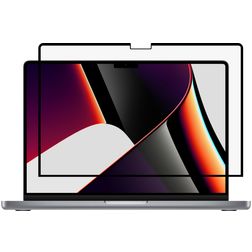 GrizzlyCoat MacBook Pro 14 Inch (2021-2026) Screenprotector Anti-Glare Folie - Case Friendly - Zwart Model A2442 / A2779 / A2918 / A2992 / A3401 / A3112 / A3434 / A3427 / A3426