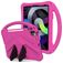 Mobigear AeroArmor iPad 11 (2025) Kinder Tablethoes met Handvat + Stylus Houder - Roze