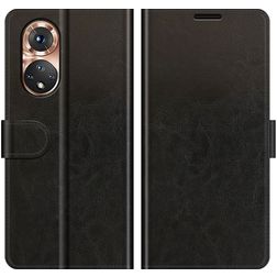 Mobigear Classic HONOR 50 Hoesje Bookcase Portemonnee - Zwart