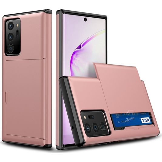 Mobigear Rugged Credit Card Case Rose Gold Samsung Galaxy Note Ultra 20