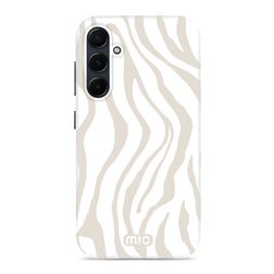 MIO Samsung Galaxy A55 MagSafe Hoesje Hardcase Backcover - Sandy Zebra