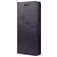 Mobigear Flowers Samsung Galaxy A33 Hoesje Bookcase Portemonnee - Paars