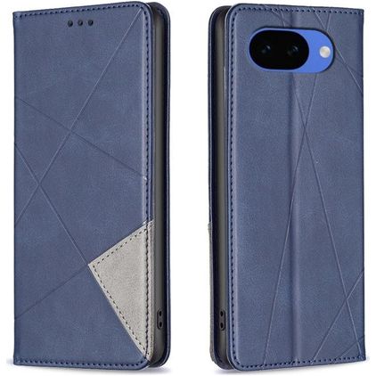 Mobigear Rhombus Slim Google Pixel 10a Hoesje Bookcase - Blauw