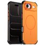 Mobigear Airbag Shockproof iPhone Air MagSafe Hoesje Hardcase Backcover Shockproof - Oranje
