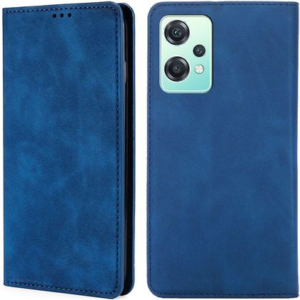 Mobigear Retro Slim Realme 9 Pro Hoesje Bookcase Portemonnee - Blauw