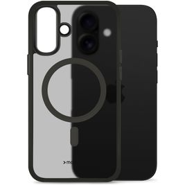 Mobilize Hybrid Pro iPhone 16 MagSafe Hoesje Hardcase Backcover Shockproof - Zwart