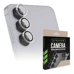 Striker Single Lens Samsung Galaxy S26 Plus Glazen Camera Lens Protector - Case Friendly - Zwart
