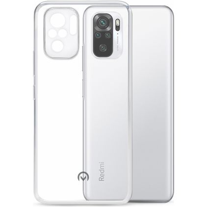 Mobilize Gelly Doorzichtig Xiaomi Redmi Note 10 4G Hoesje Flexibel TPU Backcover - Transparant