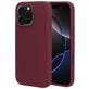 Mobiparts iPhone 16 Pro Max Siliconen Hoesje Backcover - Plum Red