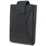 Valenta Card Case Pocket Premium Leren Pasjeshouder - 10 Pasjes - Blauw