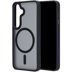 Mobiparts Hardcover Samsung Galaxy S25 MagSafe Hoesje Hardcase Backcover - Satin Black