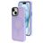 Mobiparts Hardcover iPhone 15 MagSafe Hoesje Hardcase Backcover - Satin Lila