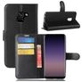 Mobigear Classic Samsung Galaxy A8 (2018) Hoesje Bookcase Portemonnee - Zwart