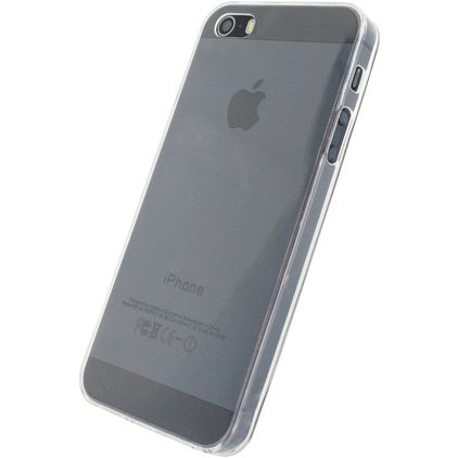 Mobilize Gelly Doorzichtig iPhone 5 Hoesje Flexibel TPU Backcover - Transparant