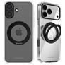 Mobilize 360 Rotating Ring iPhone 17 MagSafe Hoesje Hardcase Backcover met Ringhouder - Zwart