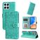 Mobigear Sunflower HONOR X8 Hoesje Bookcase Portemonnee - Groen