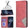 Mobigear Rhombus Slim Realme 9 Pro Plus Hoesje Bookcase - Rood