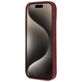 Mobiparts iPhone 15 Pro Siliconen Hoesje Backcover - Plum Red