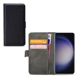 Mobilize Classic Gelly Wallet Samsung Galaxy S23 Ultra Hoesje Bookcase Portemonnee - Zwart