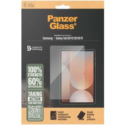 PanzerGlass Ultra Wide Fit Samsung Galaxy Tab S10 FE Glazen Screenprotector - Case Friendly