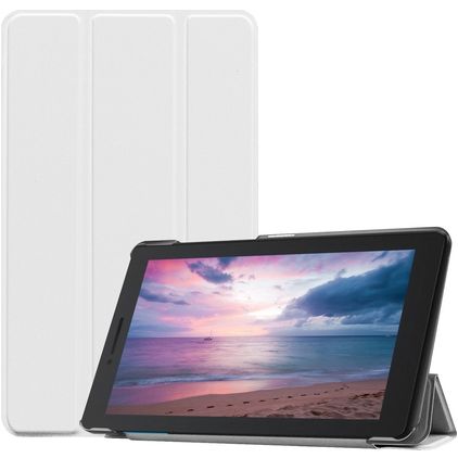 Mobigear Tri-Fold Lenovo Tab E8 Hoes Bookcase - Wit