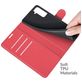 Mobigear Classic Samsung Galaxy S22 Hoesje Bookcase Portemonnee - Rood