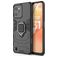 Mobigear Armor Ring Realme C31 Hoesje Hardcase Backcover Shockproof met Ringhouder - Zwart