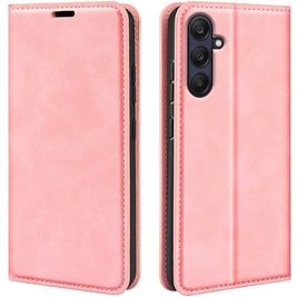 Mobigear Retro Slim Samsung Galaxy A26 Hoesje Bookcase Portemonnee - Roze