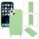 Mobigear Lanyard iPhone 14 Plus Siliconen Hoesje met koord - Groen
