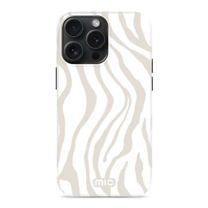 MIO iPhone 15 Pro MagSafe Hoesje Hardcase Backcover - Sandy Zebra