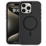 Mobigear Traveller iPhone 15 Pro MagSafe Hoesje Hardcase Backcover Shockproof - Zwart