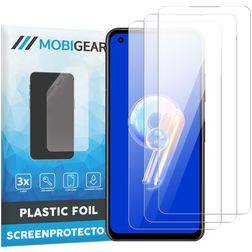 Mobigear ASUS Zenfone 9 Screenprotector Folie - Case Friendly (3-Pack)
