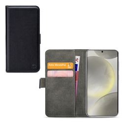 Mobilize Classic Gelly Wallet Samsung Galaxy S24 Plus Hoesje Bookcase Portemonnee - Zwart