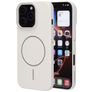 Mobiparts Slim Line iPhone 16 Pro MagSafe Hoesje Hardcase Backcover - Off White