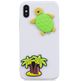 Mobigear Design iPhone XS Max Hoesje Flexibel TPU Backcover - Kokospalm aan Zee