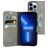 Mobiparts Classic Wallet iPhone 13 Pro Hoesje Bookcase Portemonnee - Granite Grey