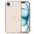 Mobigear Crystal Glitter iPhone 16e Hoesje Hardcase Backcover - Goud